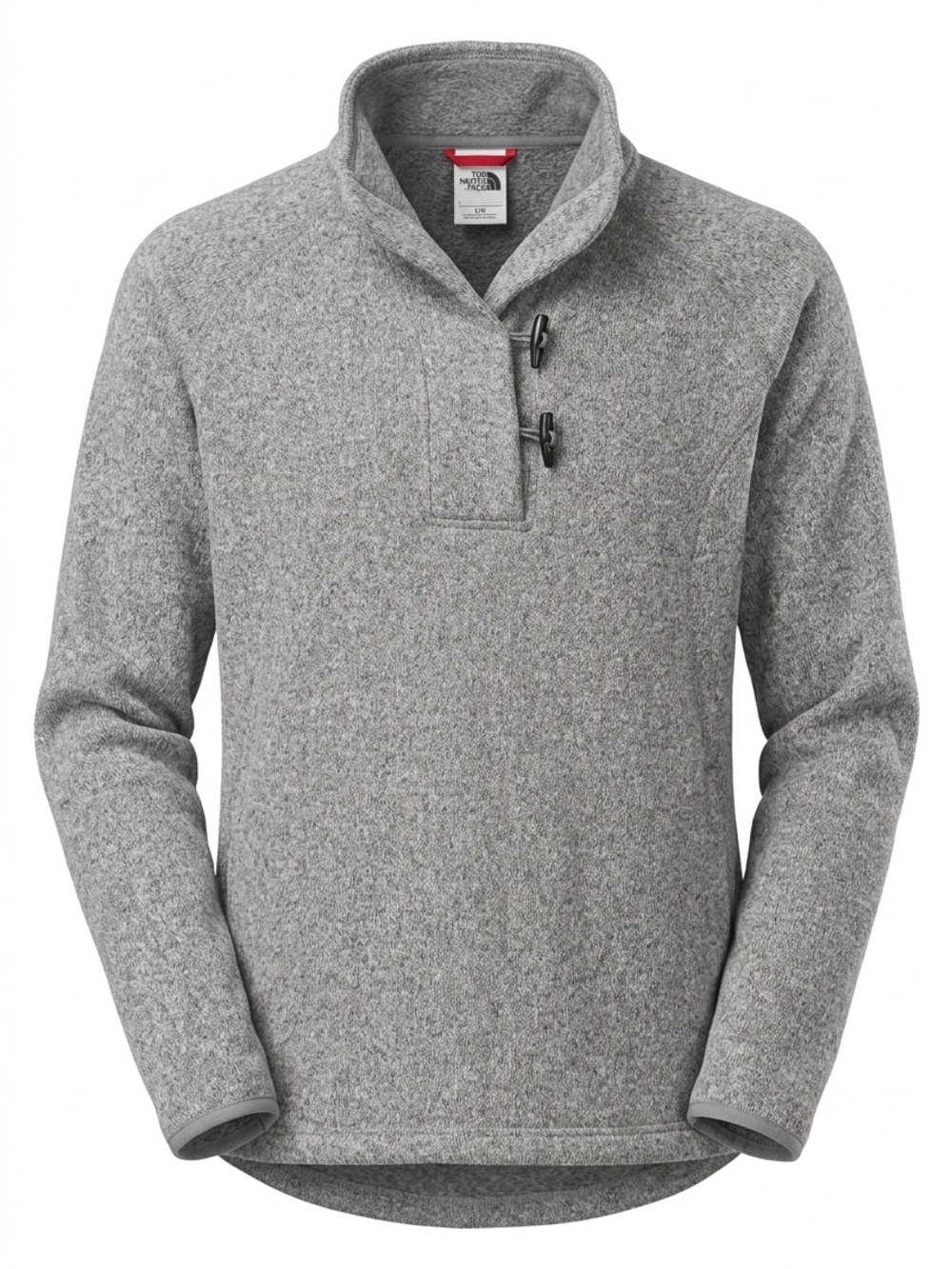 The North Face Women’s Heather Gray Toggle-Neck Pullover